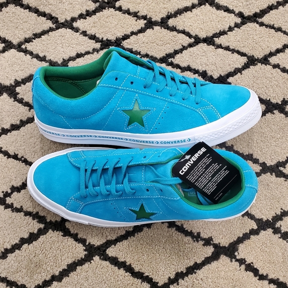 Converse Other - Converse One Star Ox Suede Hawaiian Ocean Blue